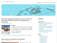 Tablet Screenshot of blog.ecogood.de
